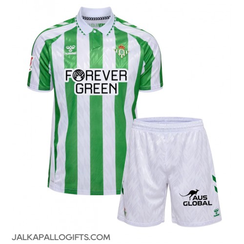 Real Betis Koti Peliasu Lasten 2024-25 Lyhythihainen (+ Lyhyet housut)